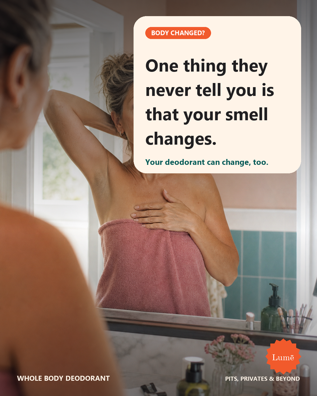 Static 3: One thing they never tell you is that your smell changes.